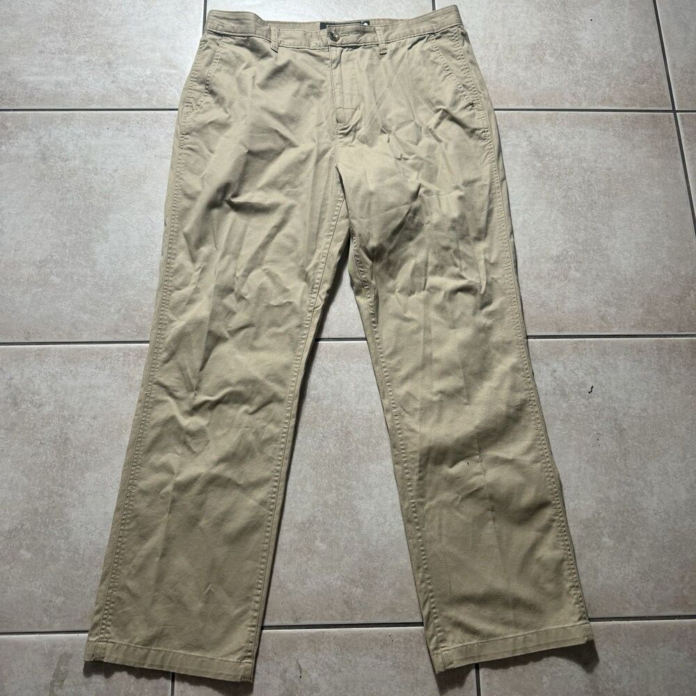 Mountain Khakis Men’s 34x30 Relaxed Fit Casual Outdoor Chino Workwear Pants Tan
